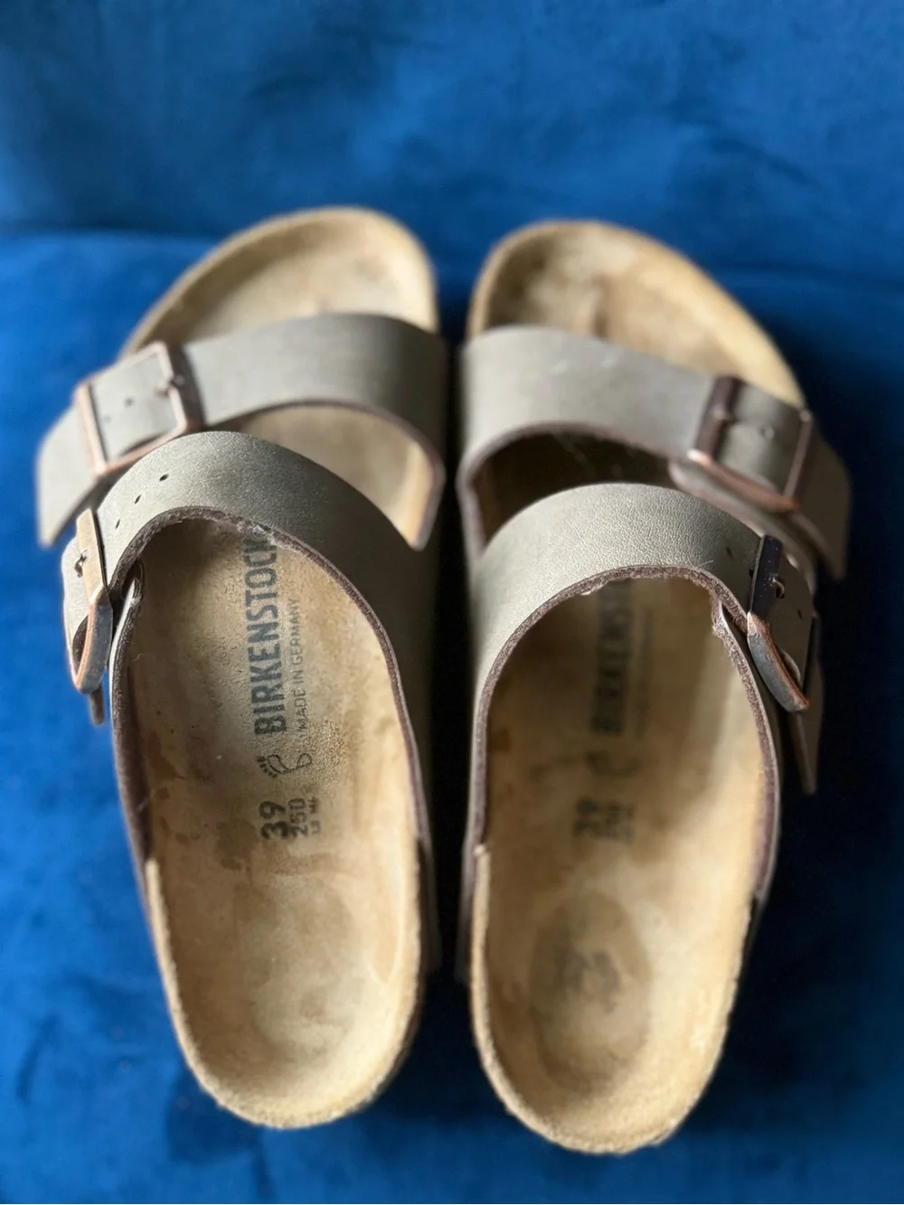Birkenstock Arizona Two-Strap Sandals in Brown